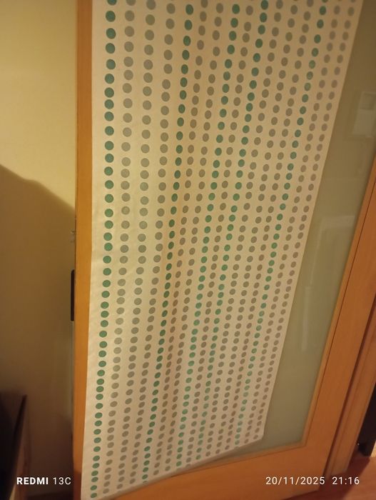 Estores mais restos de tecido