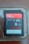 Cartão de memória 8gb sandisk ultra