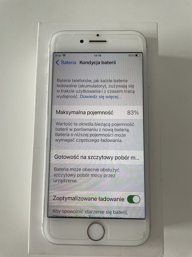 Iphone 7 srebrny
