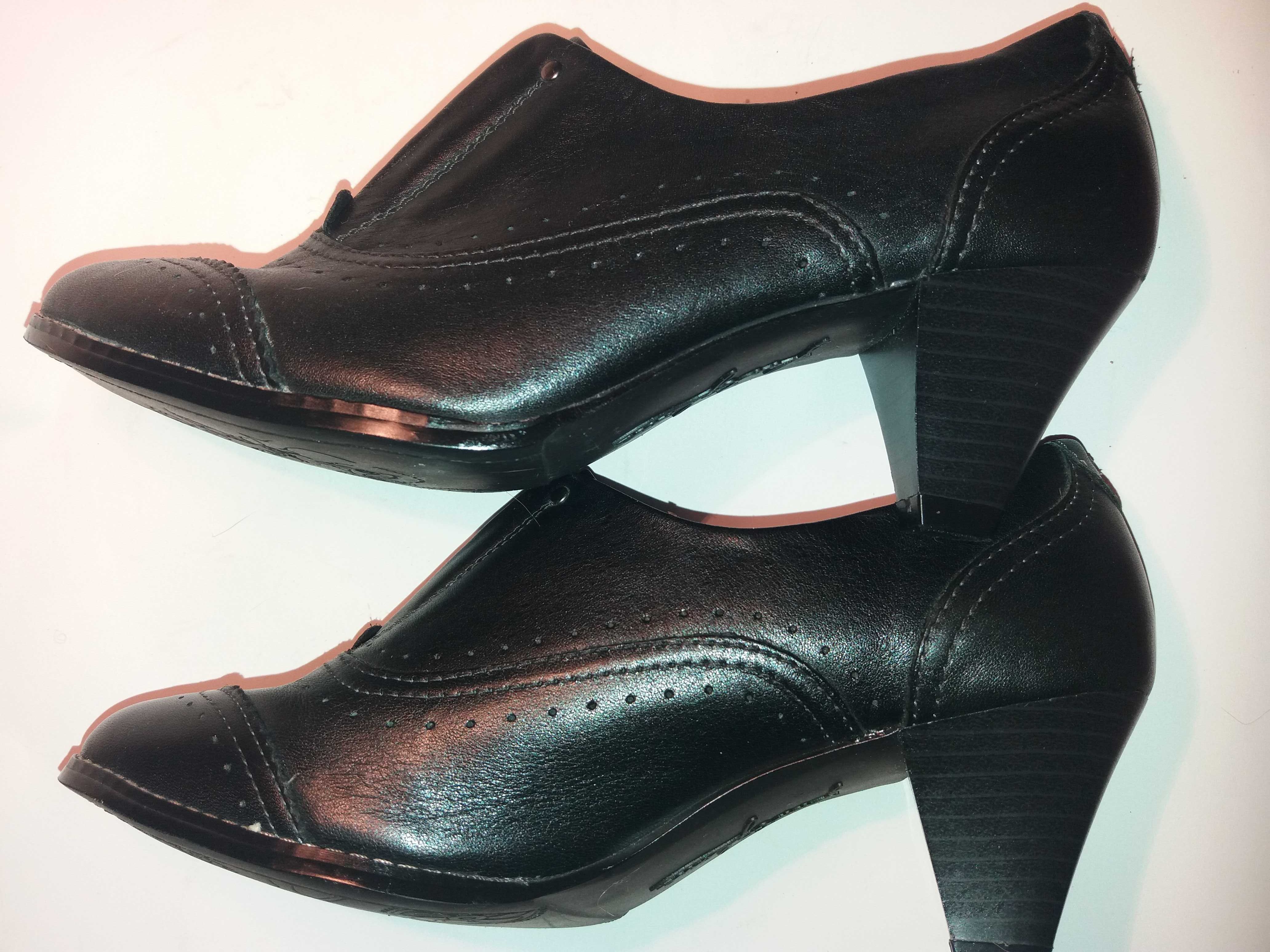 Туфли - броги женские m&s 4р.(37) footglove кожа