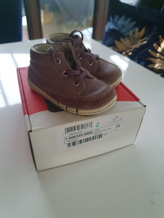 Buciki trzewiki Superfit Flexy Lila Nappa Velour 20 fioletowe skòra