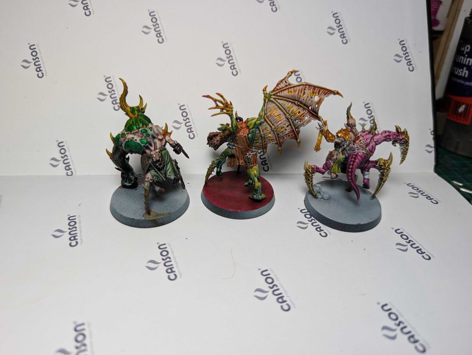 Accursed Cultists - zestaw warhammer 40k, pomalowane/podkład