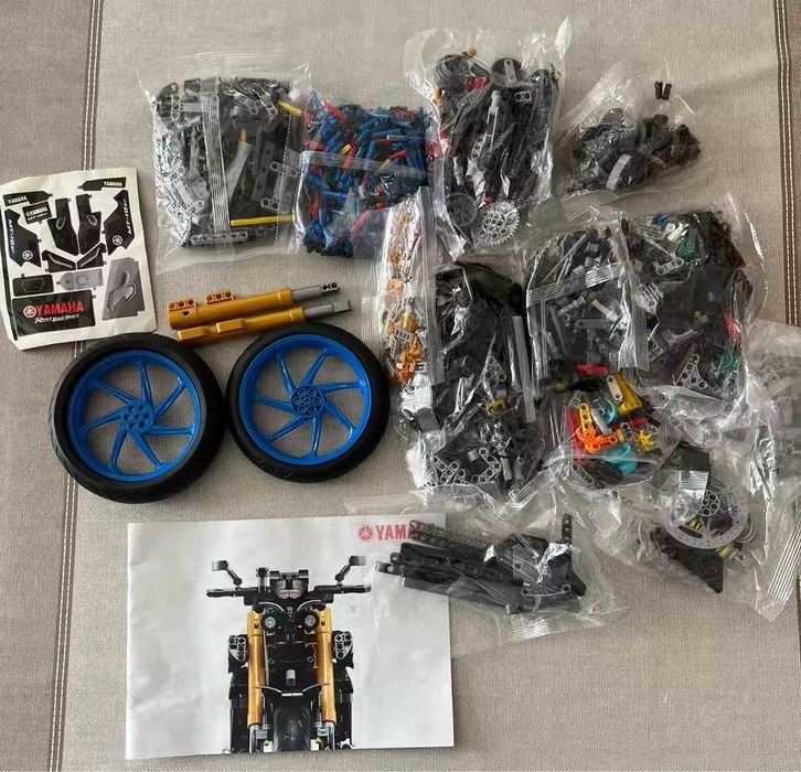 Réplica LEGO Yamaha MT10 SP – Novo por montar