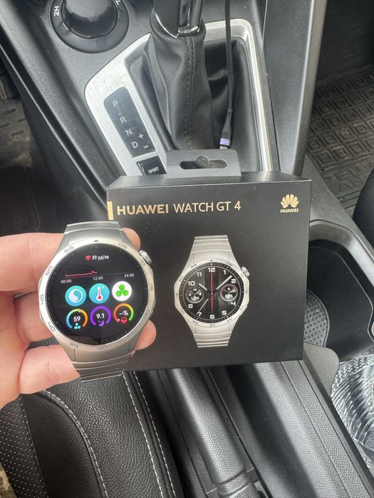 HUAWEI WATCH GT 4 46mm Elite Grey Steel