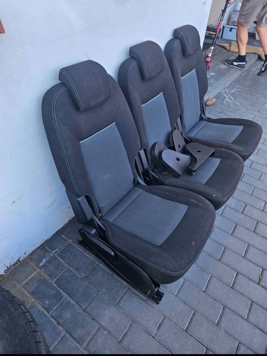 Fotele komplet II rząd foteli Ford S max mk1