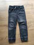 Jeansy czarne elastan 110