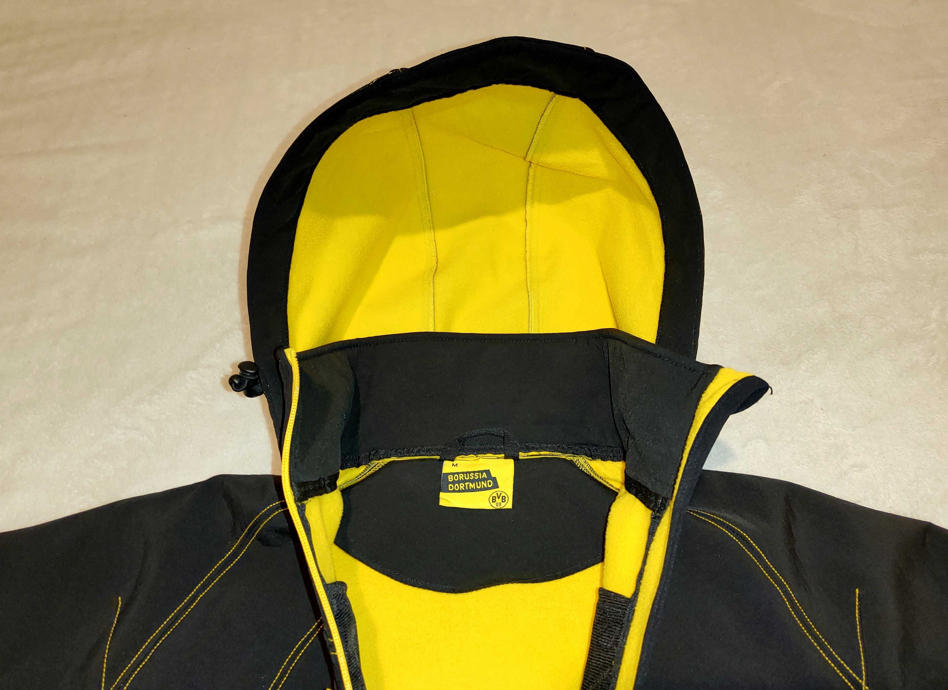 BVB BORUSSIA DORTMUND oryginalna kurtka klubowa piłkarska Softshell  M