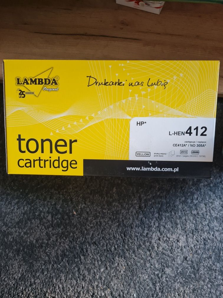 Toner L-HEN412 Yellow