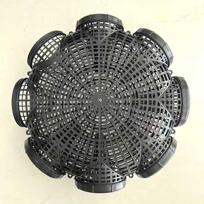 Klatka do łowienia ryb, krewetek, humanitarna 8 otworów 36cm CZARNA