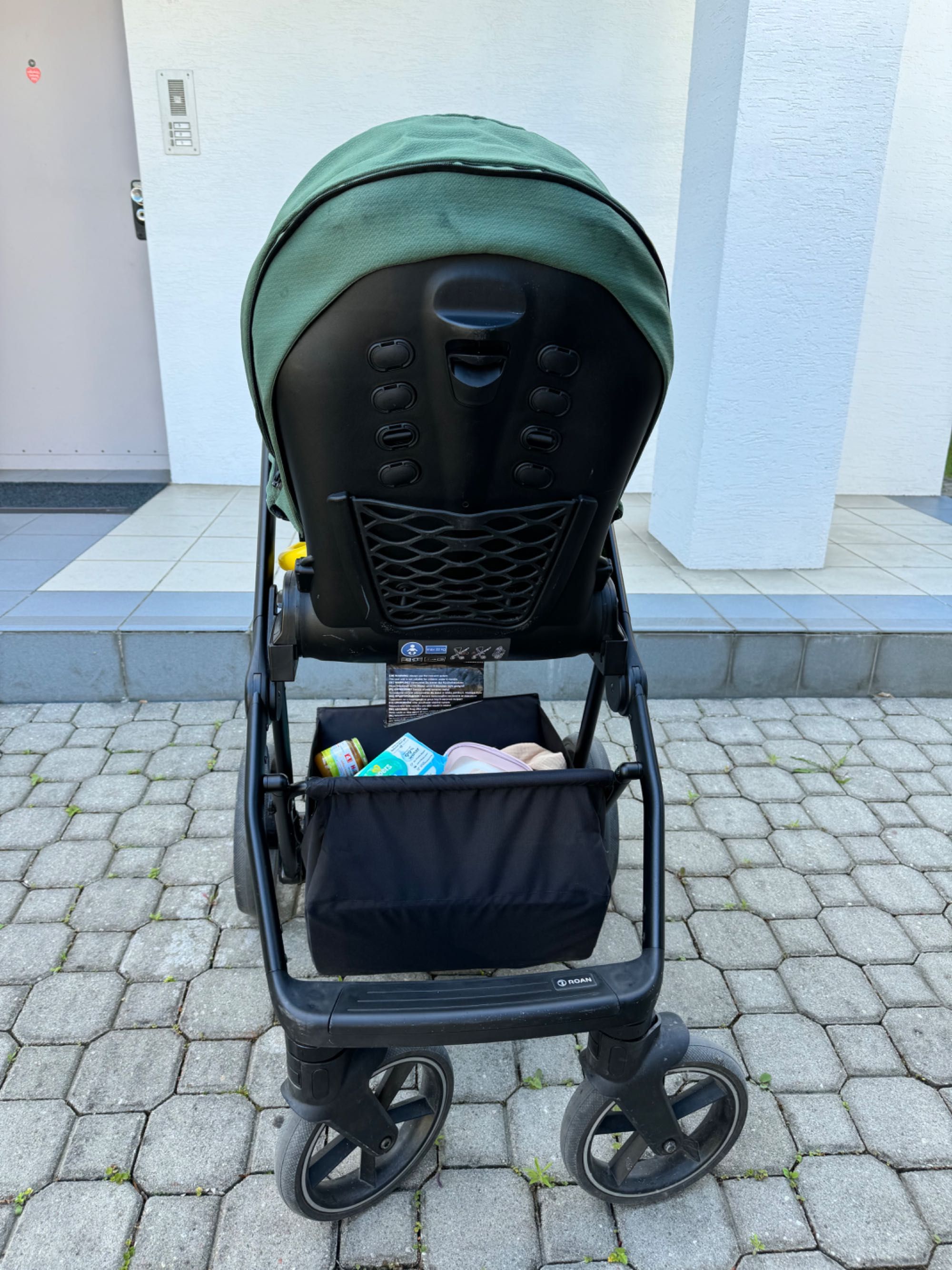 Roan Ivi 2w1 • gondola + spacerówka • stan bdb, tylko odbiór osobisty