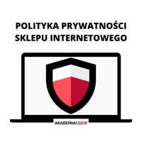Polityka prywatności dla sklepu internetowego | Gotowa w 2 dni