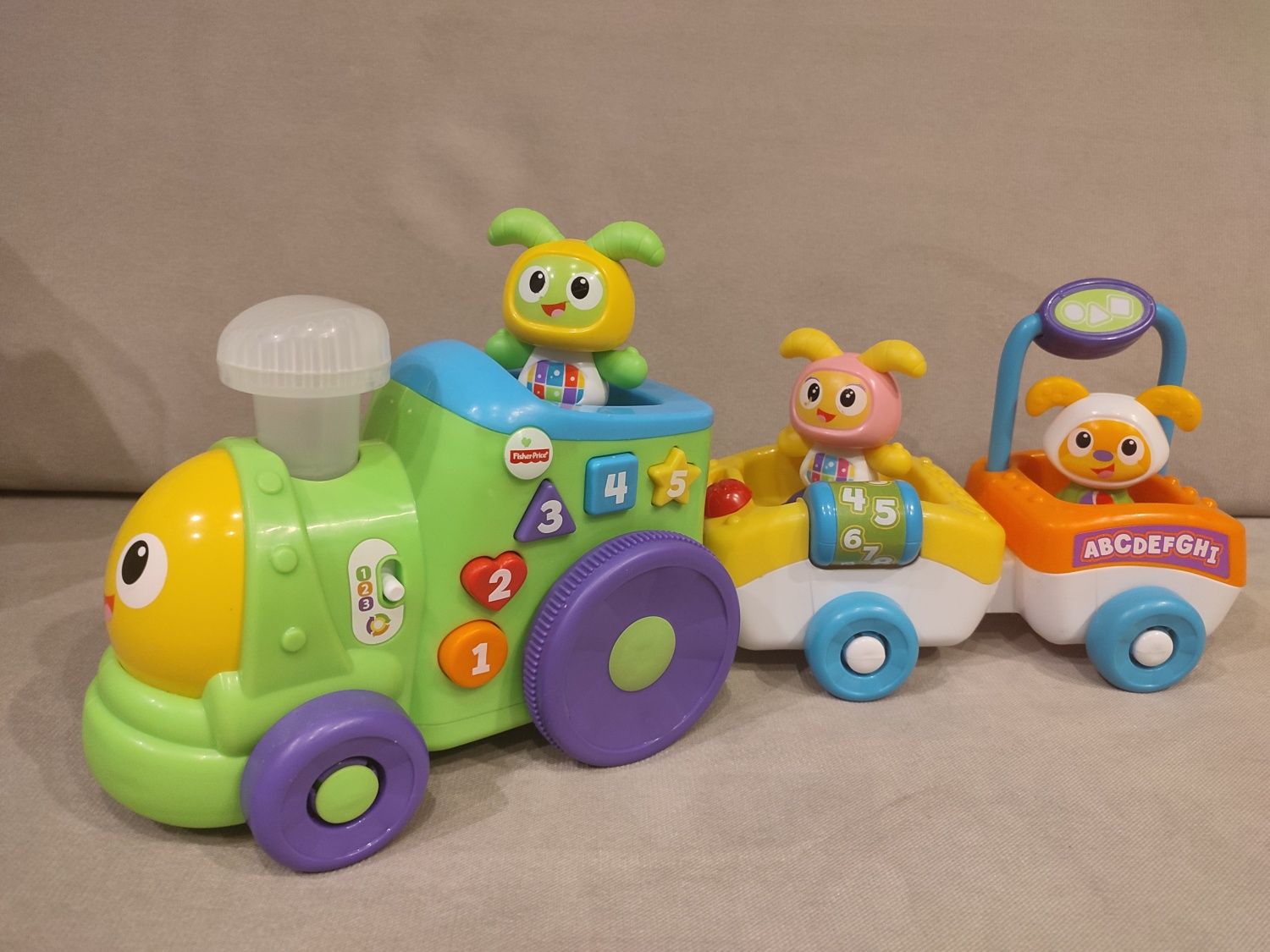 Interaktywny Pociąg Fisher Price