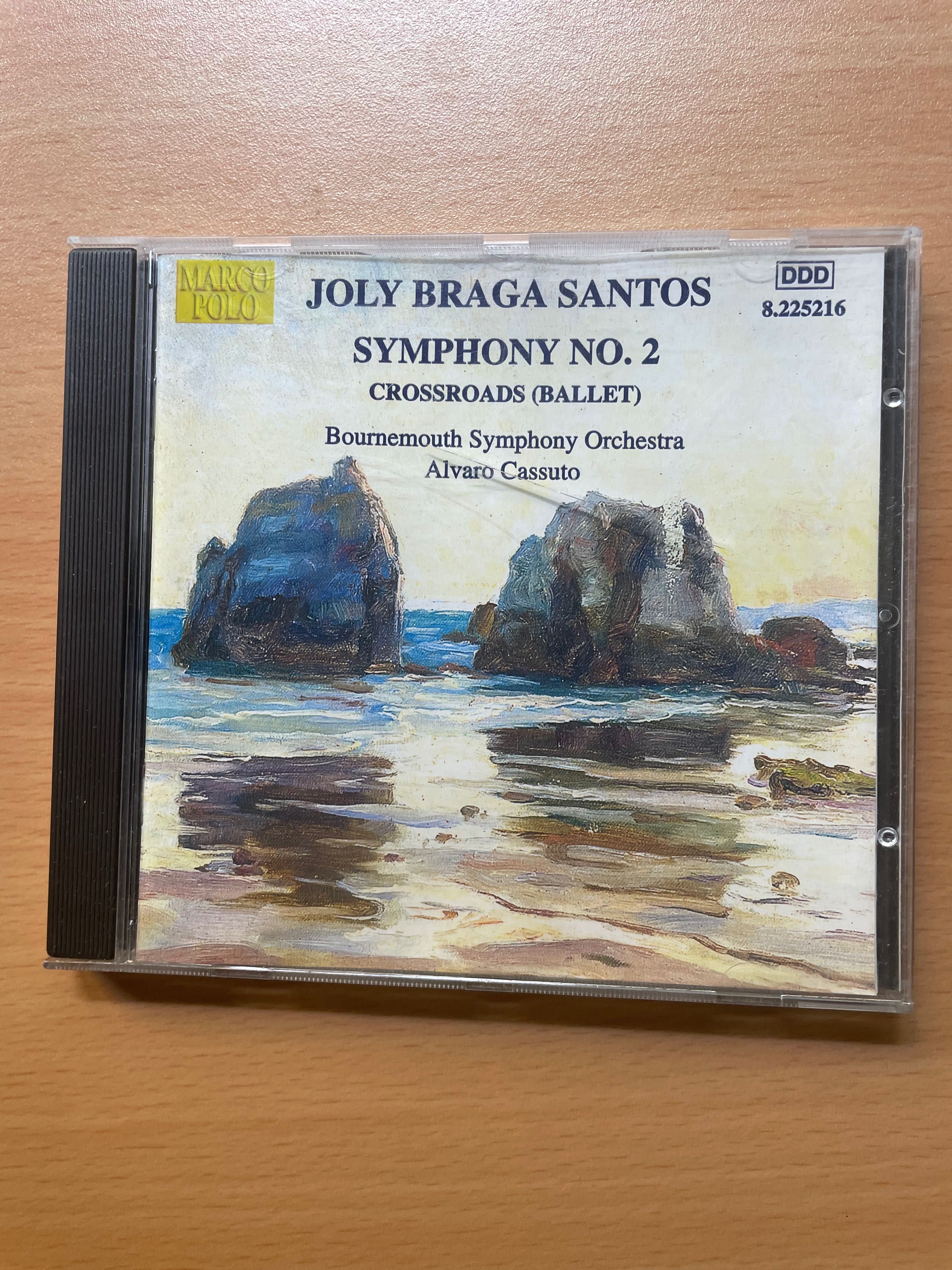 CD Braga Santos - Symphony No. 2 / Encruzilhada