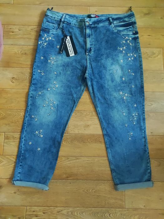 Супербаталы !модные джинсы Sassofono Takavar c вышивкой. 58-66