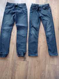 Spodnie jeansowe chłopięce 152 2szt