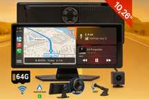 Android Auto Stacja multimedialna wideorejestrator Apple Carplay radio