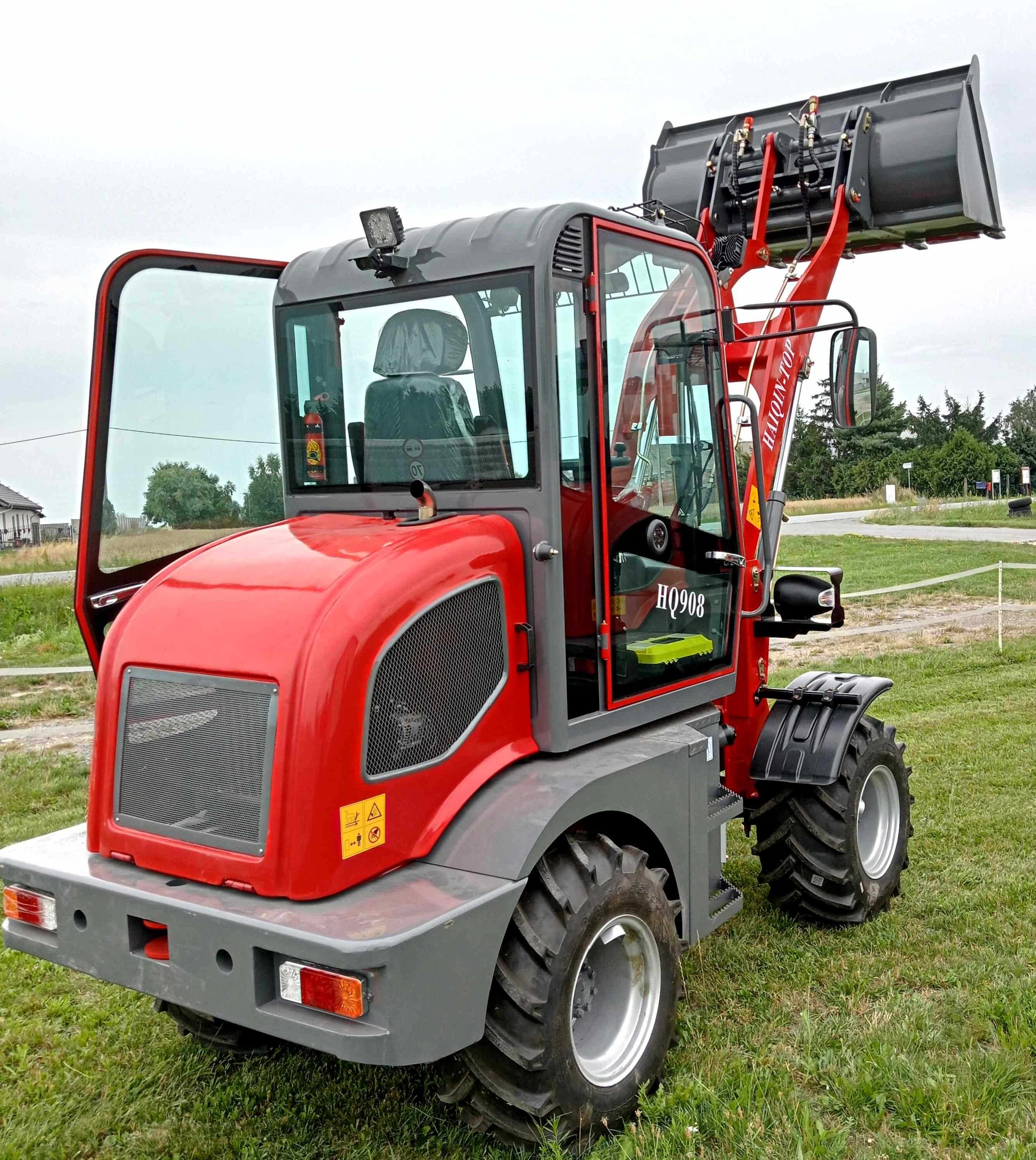 Nowa mini Ładowarka kołowa HQ908 udźwig 1000kg