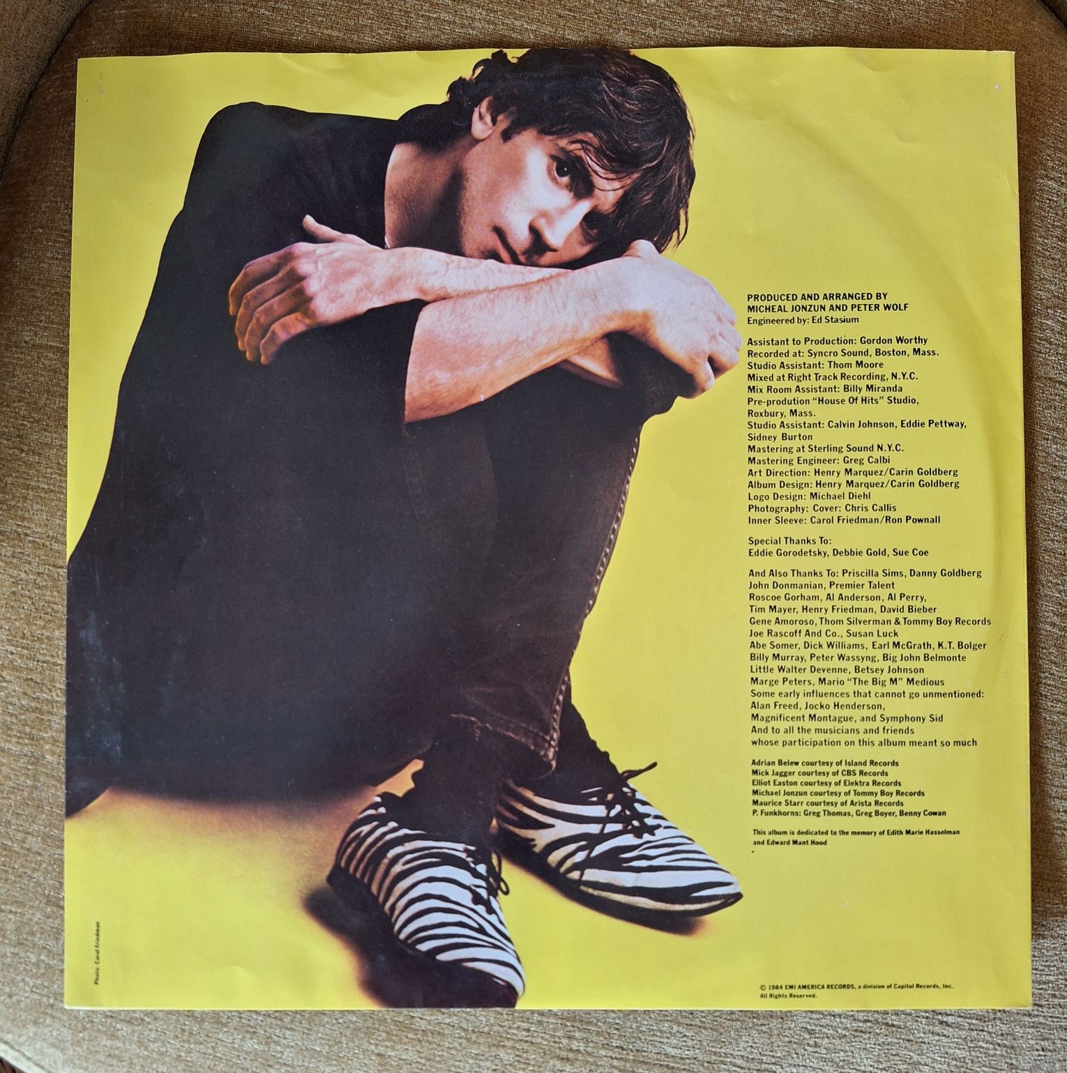 Vinil - LP - Peter Wolf " Lights Out"