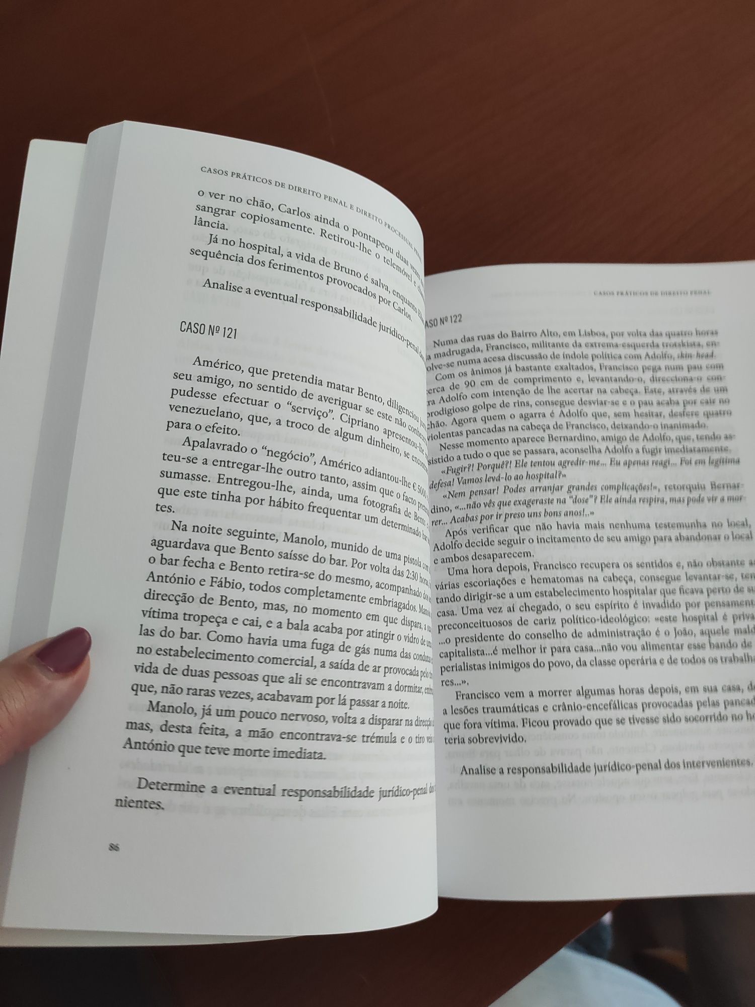 Casos práticos Direito Penal e processual resolvidos dto p