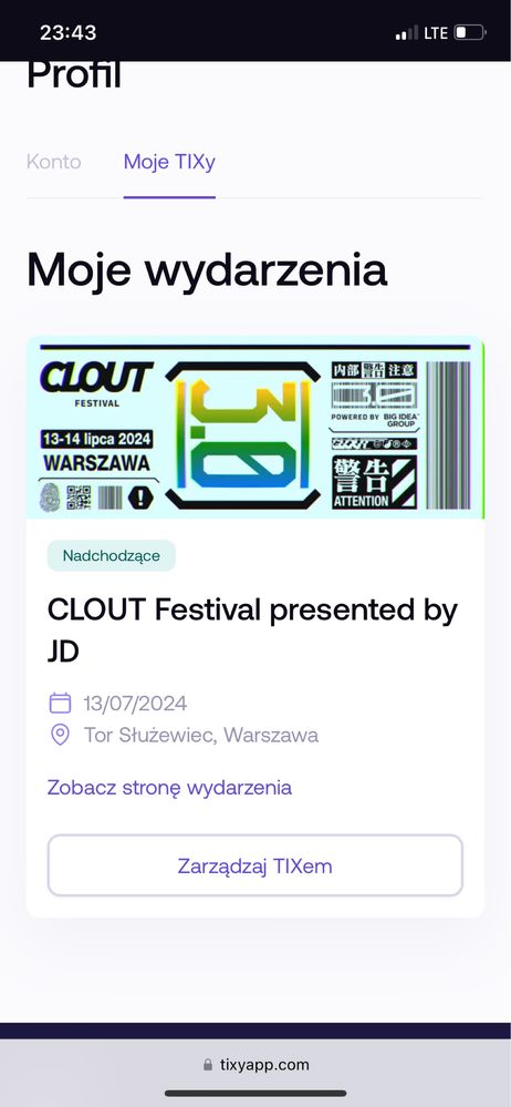 Bilet 2 Dniowy Clout Festival