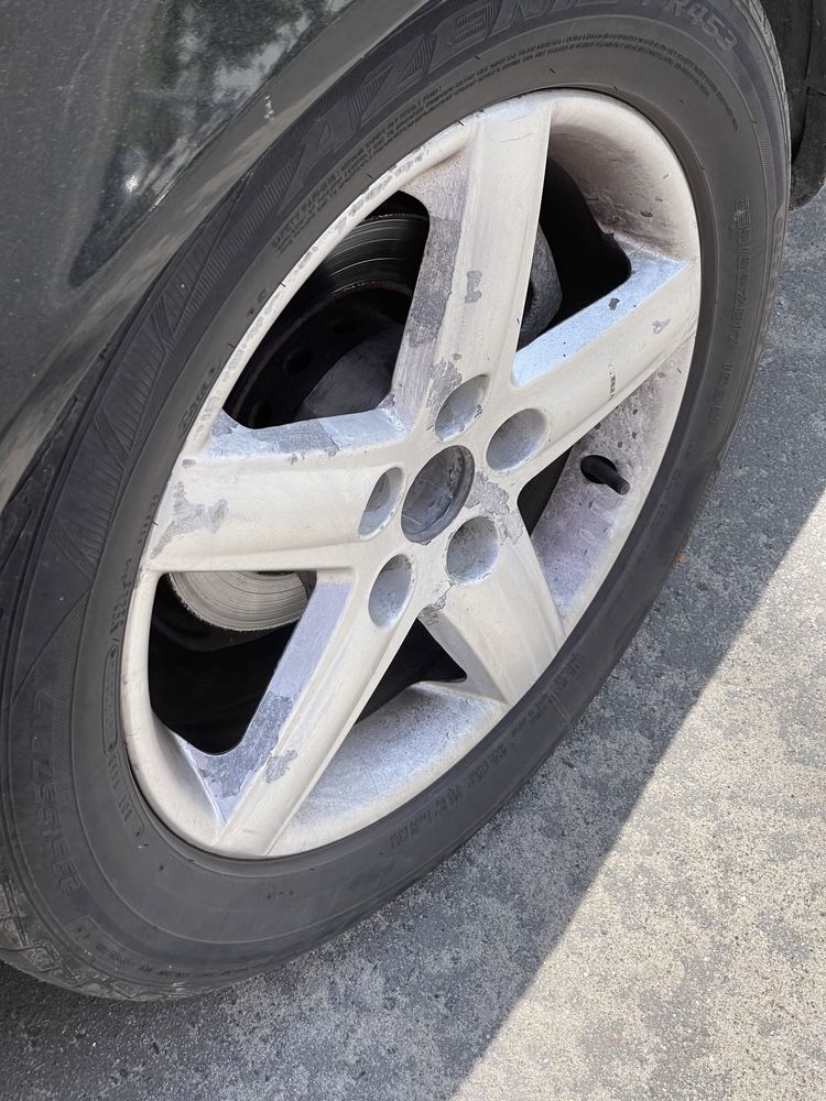 Колеса Audi литые диски резина покрышки Falken Dunlop R17 235 55 5х112