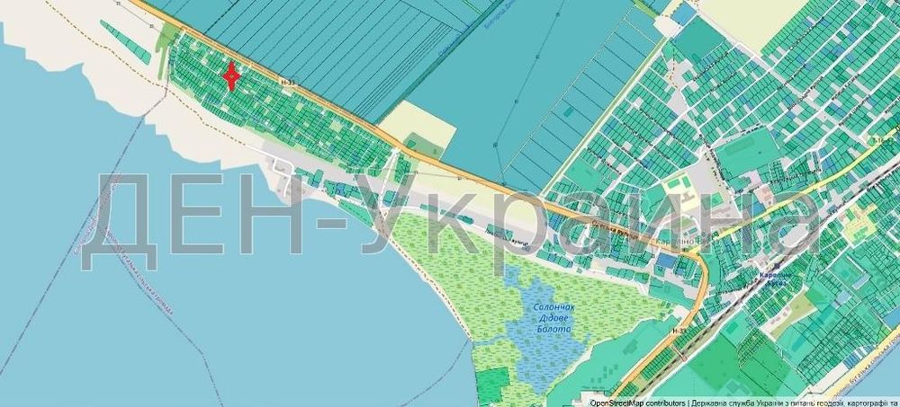 Земельна ділянка біля чорного моря, Кароліно-Бугаз - Затока