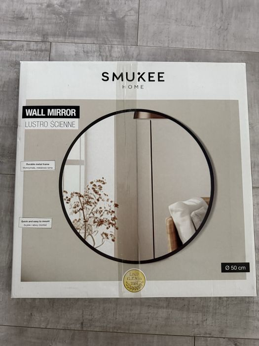 Nowe lustro wiszace okragle rozne ksztalty