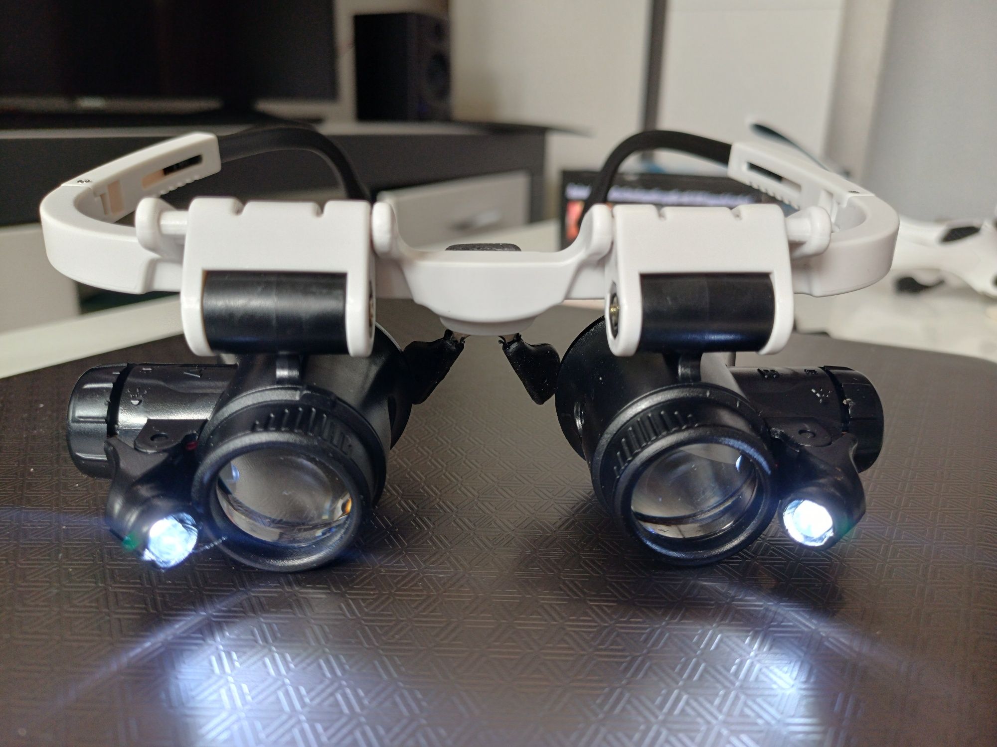 Okulary lupa led majsterkowanie