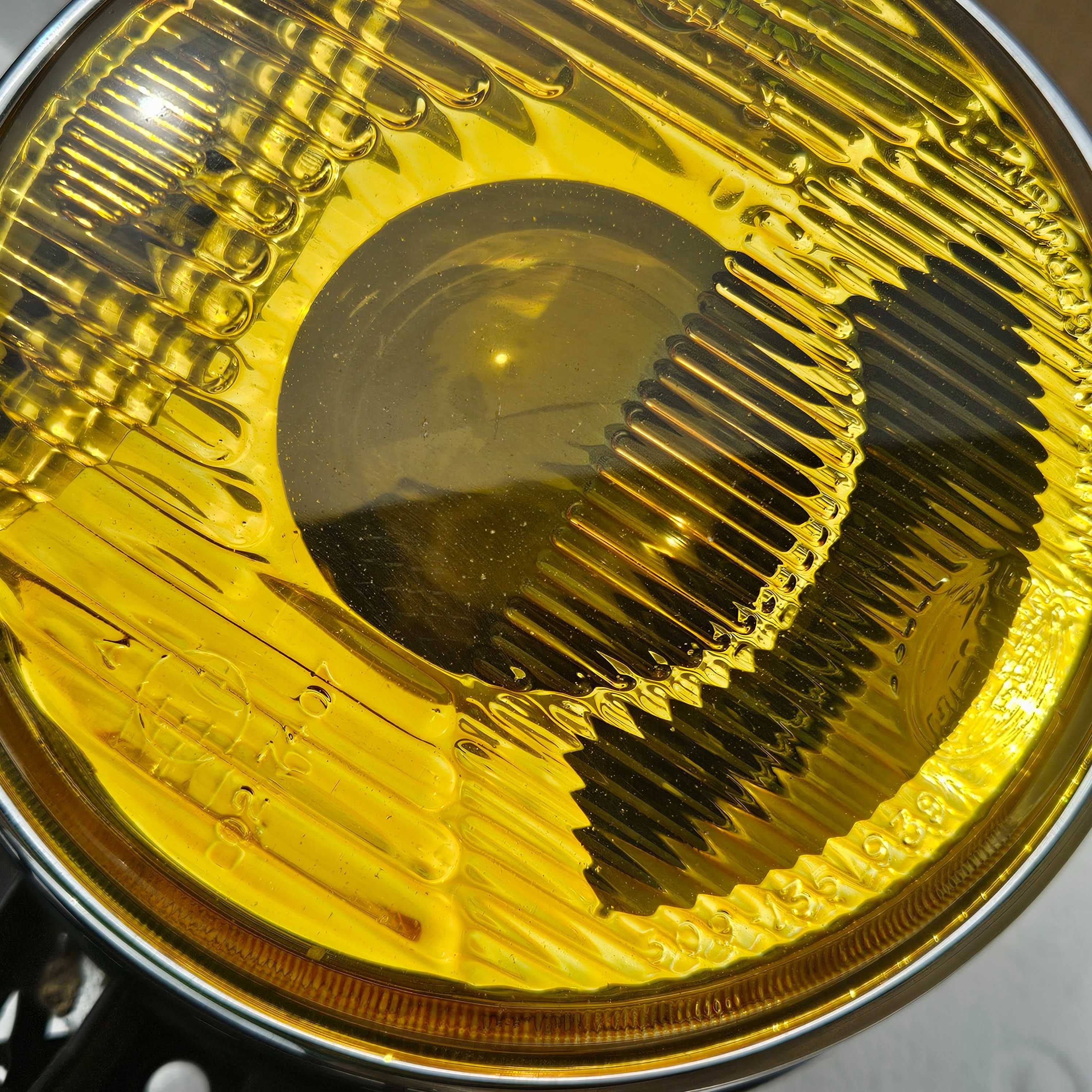Yellow Hella E30 lampy reflektory oryginalne