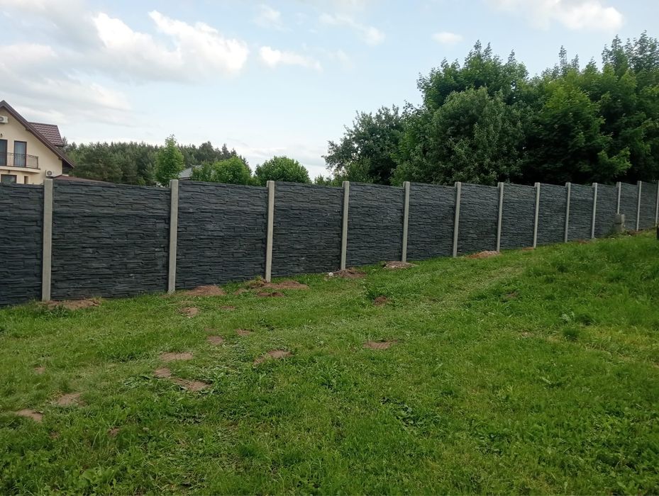 Ogrodzenia betonowe ogrodzenia panelowe