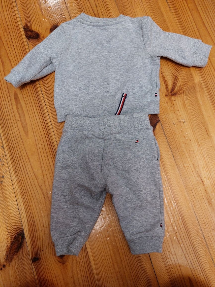 Tommy Hilfiger BABY ESSENTIAL SET - Dres - grey/szary
