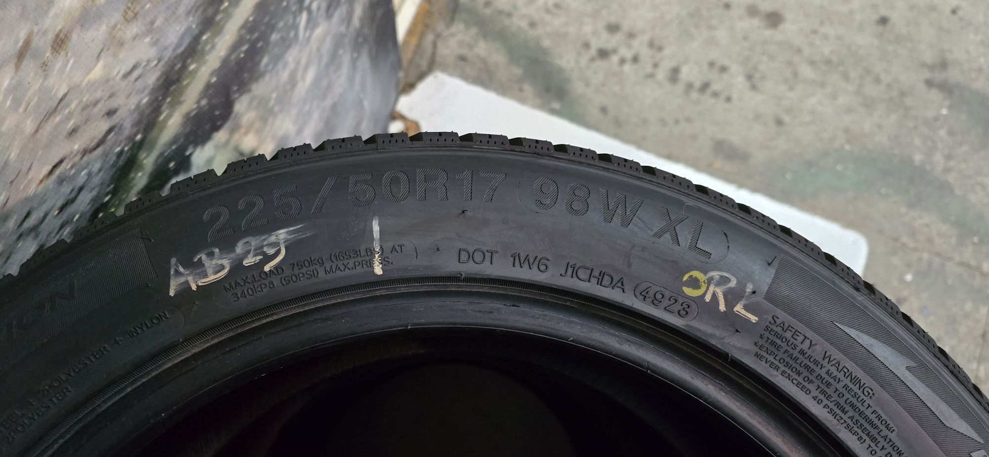 E23 4 x 225/50r17 Fortuna Ecoplus 2 4S 98W XL opony wielosezonowe demo