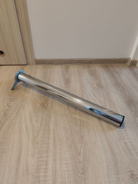Metalowa noga do stołu blatu chrom Gamet 70 cm podstawa rura  Rzeszów