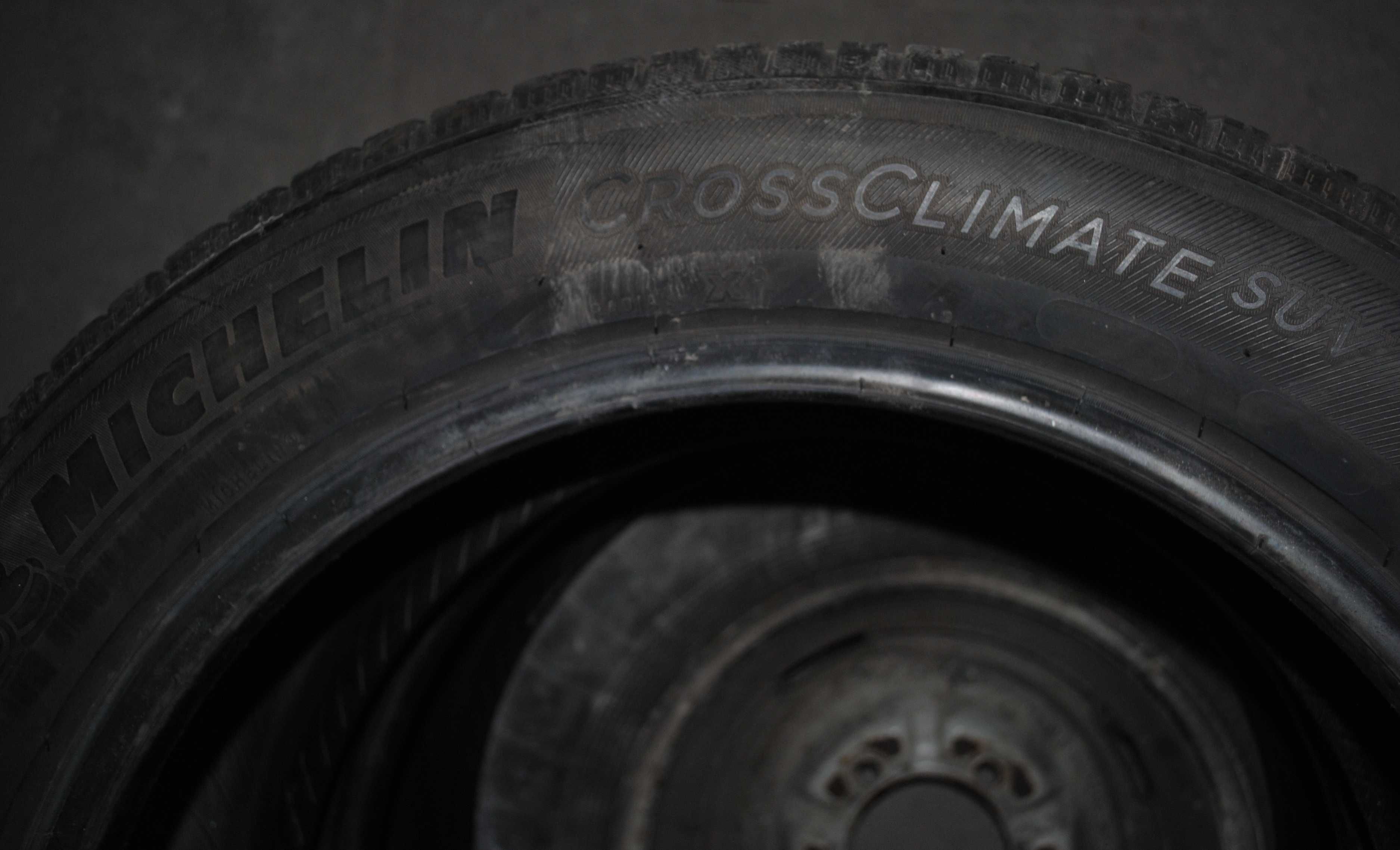 2 шини Michelin CrossClimate 235/55r19 всесезонка 2018р 4,5 і 5,5 мм