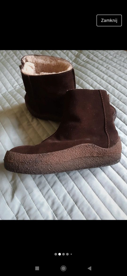 Śniegowce buty zimowe Clarks