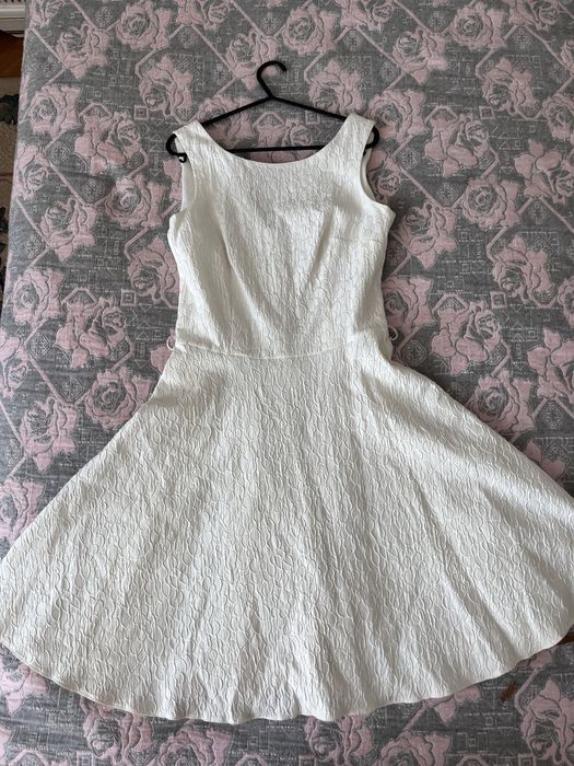 Біле плаття Waggon на розпис, весілля, випускний