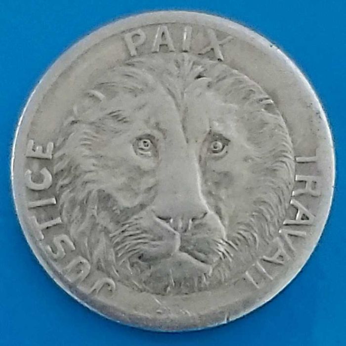 10 Francos de 1965 - Leão, Congo RDC