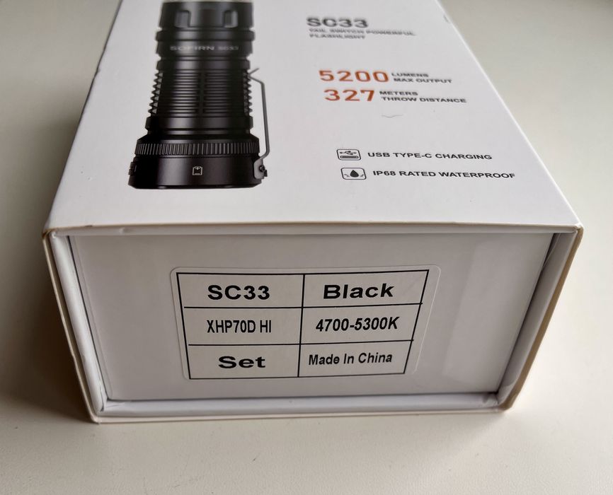 Sofirn SC33 5200 lumens