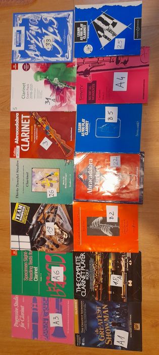 Nuty Szkoła na Klarnet +akomp, CD akcesoria