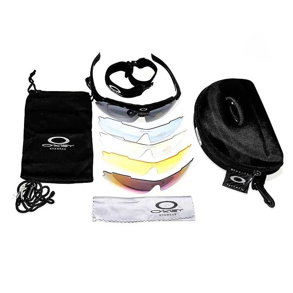 Тактичні окуляри Oakley 5 лінз One size / Балістичні окуляри