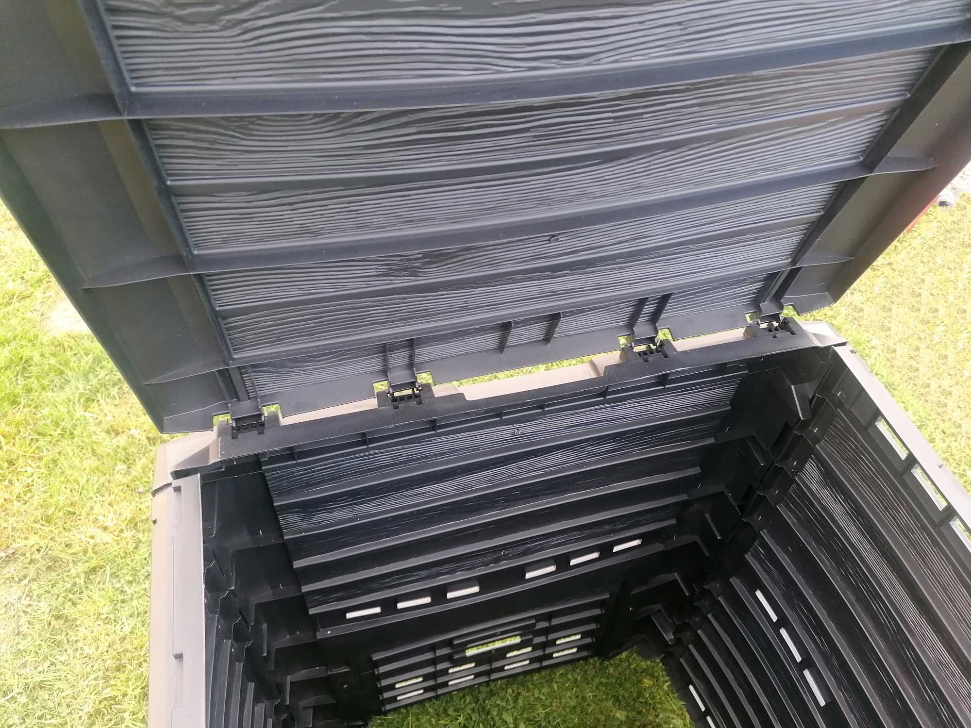 Kompostownik 280l Prosperplast czarny NOWY