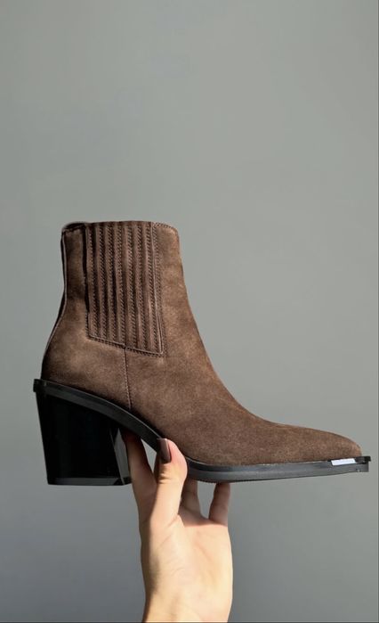 Козаки замшеві 38 розмір