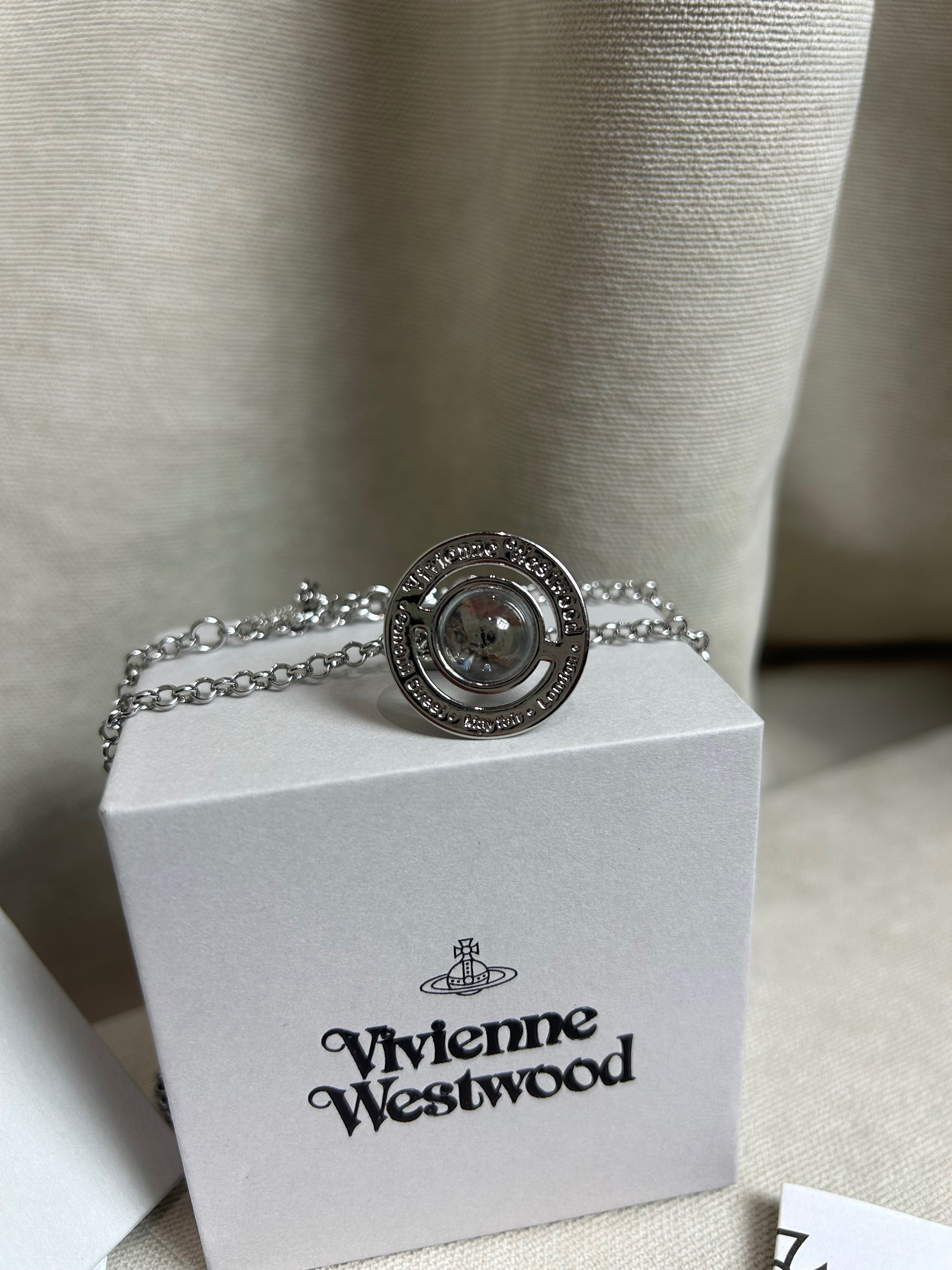 Vivienne Westwood Saturn Orb Mini оригинал подвеска кулон серебристый