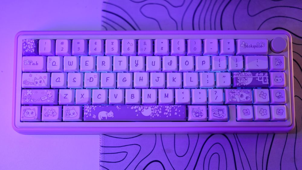 Teclado Gaming Mecânico cidoo 65% Wireless