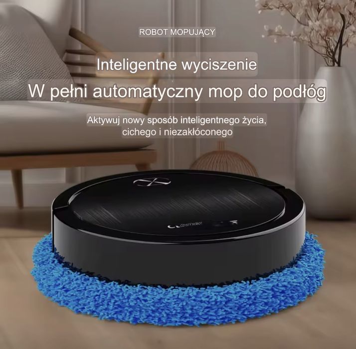 Robot Sprzątający 3w1 Intelegentny | Automatycznie sprzątanie Nowy