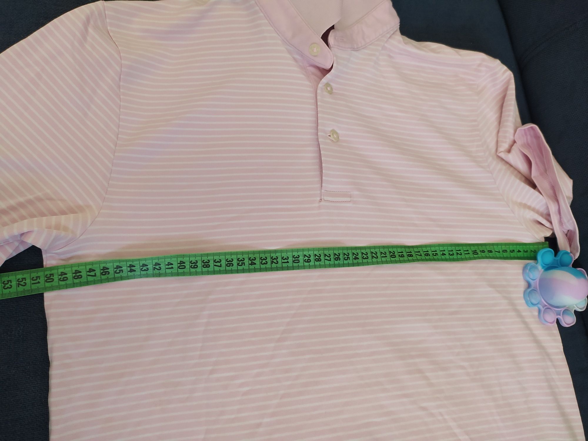 Polo, Ralph Lauren, różowa w paski, Roz XS, młodzieżowe, polówka