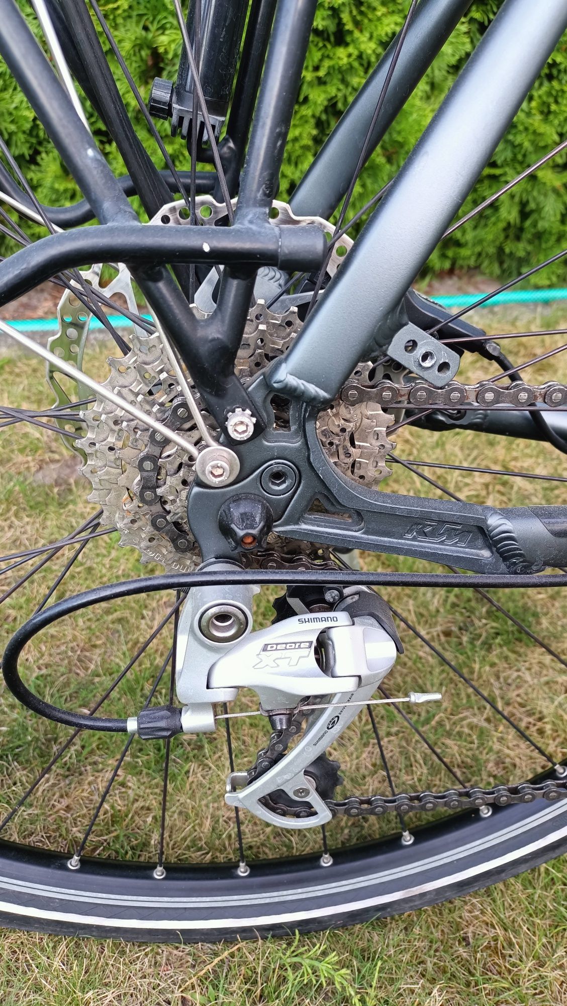 Rower miejski trekking KTM veneto disc deore
