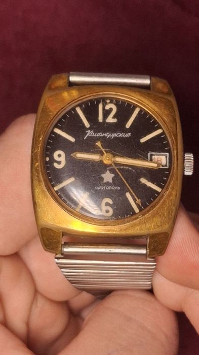 Редкие советские часы Командирские Чистополь | Оригинал СССР | Механик
