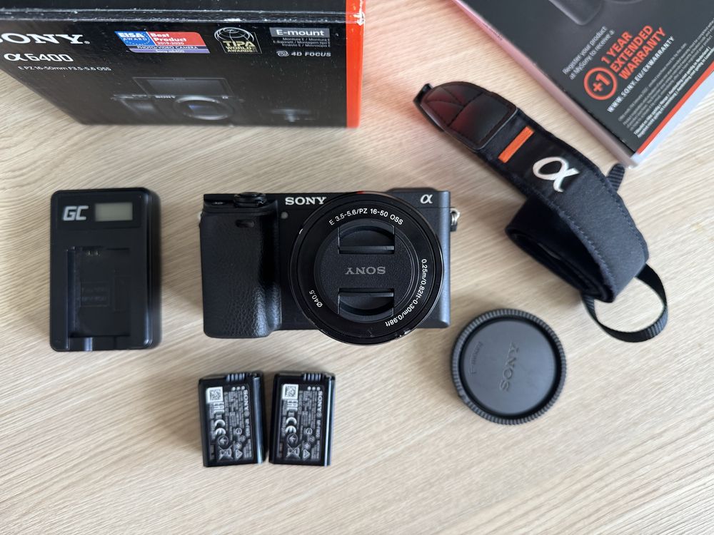 Sony a6400 + obiektyw