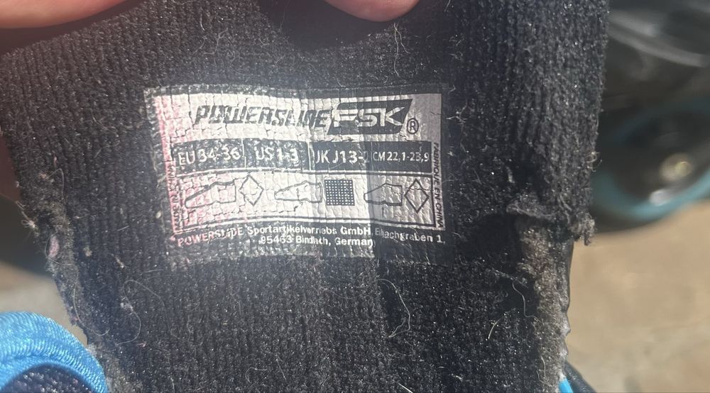 Ролики Powerslide Imperial One Black р.333-6 шлем и сумка в подарок